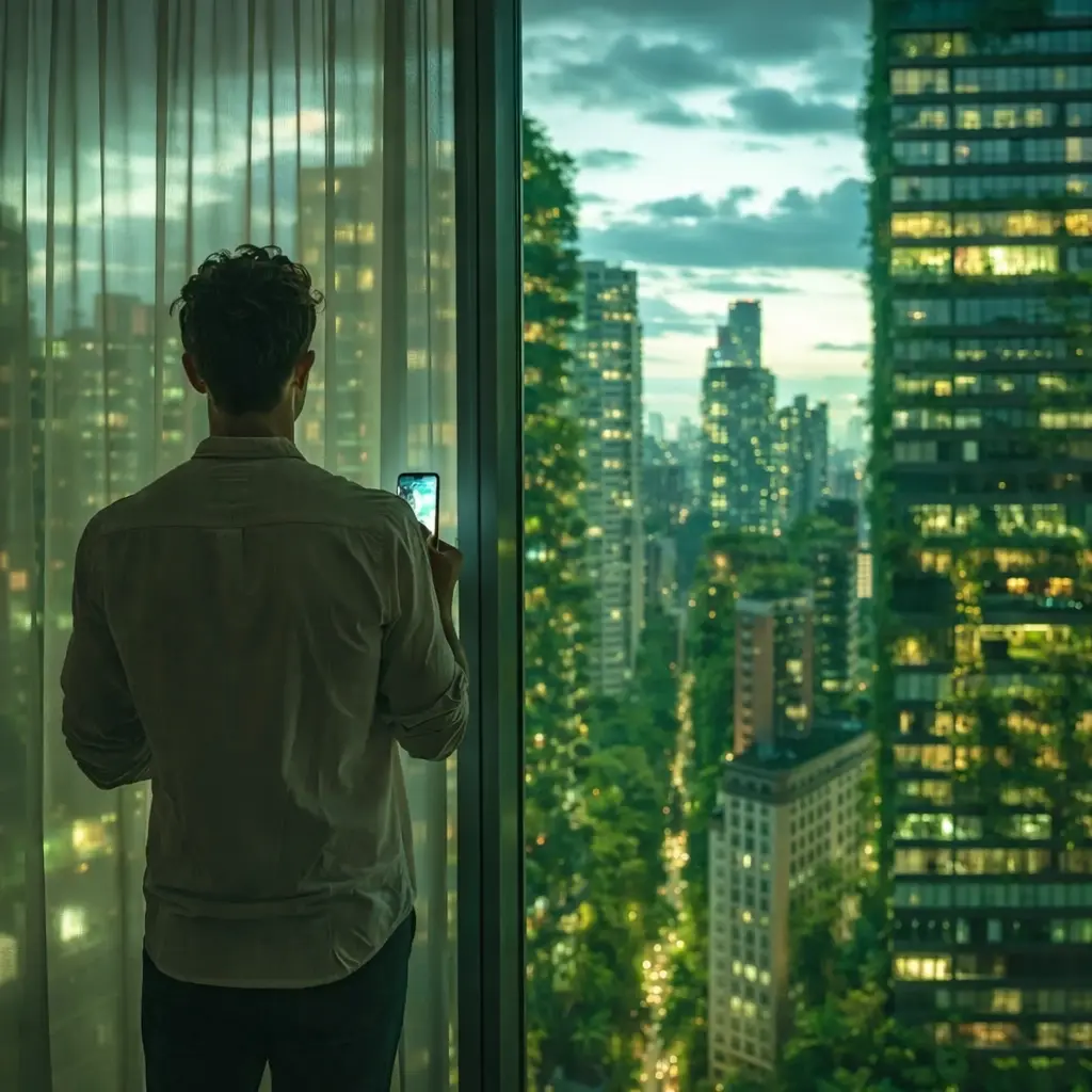 A man is so successful with the BuiltWith Affiliate Program he owns an empty apartment in NYC, he is still really sad though with how he's life turned out.